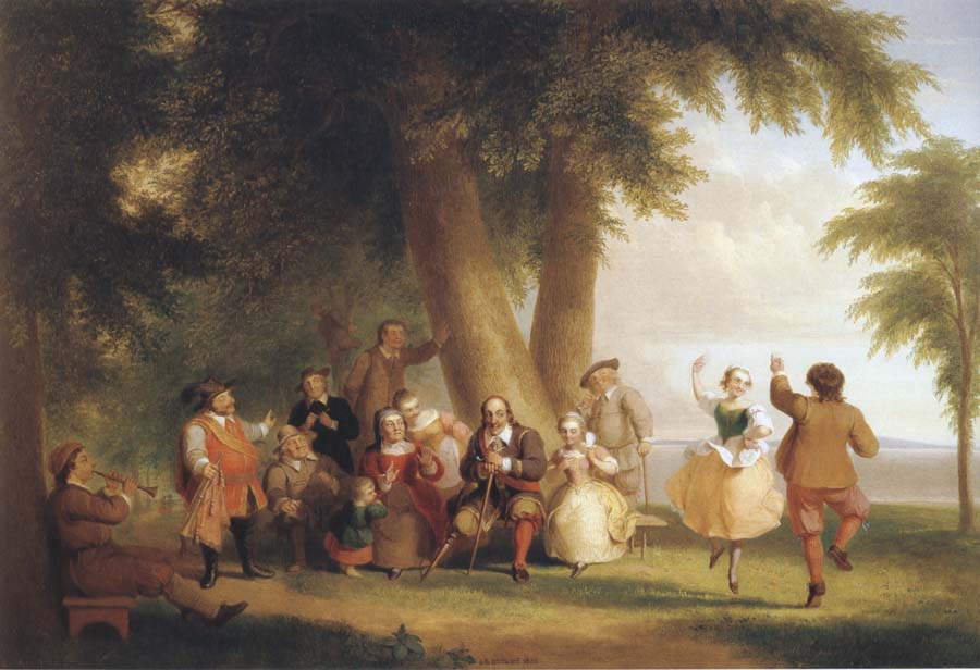 Dance on the battery in the Presence of Peter Stuyvesant